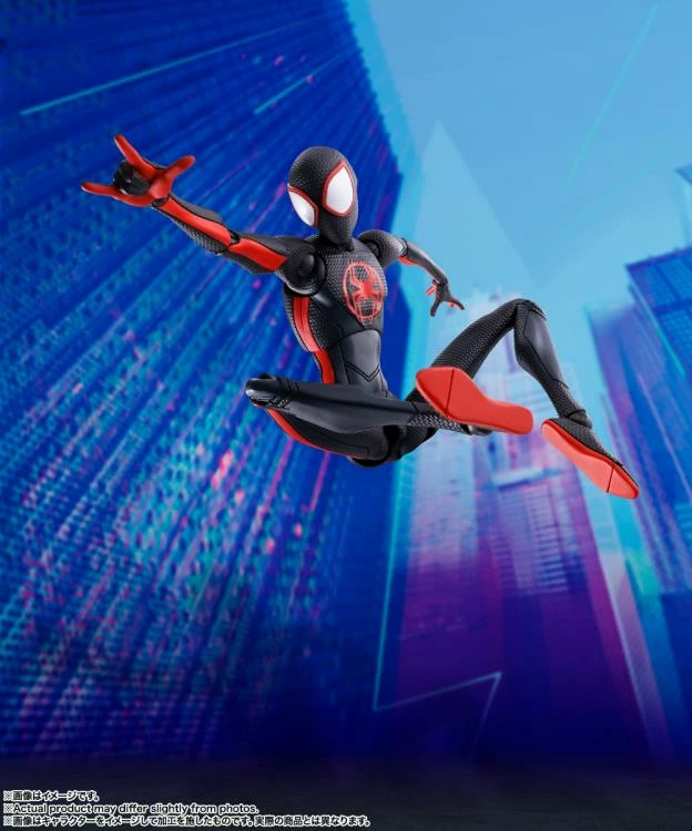 Bandai S.H.Figuarts Spider-Man: Across The Spider-Verse - Spider-Man (Miles Morales) 2 Bandai S.H.Figuarts Spider-Man: Across The Spider-Verse - Spider-Man (Miles Morales) - Image 2