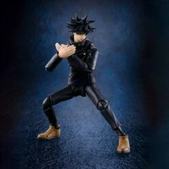 Bandai S.H. Figuarts Jujutsu Kaisen - Megumi Fushiguro -Toy Dojo bas61876 tamshii sh figurearts jujutsu kaisen megumi fushiguro 05