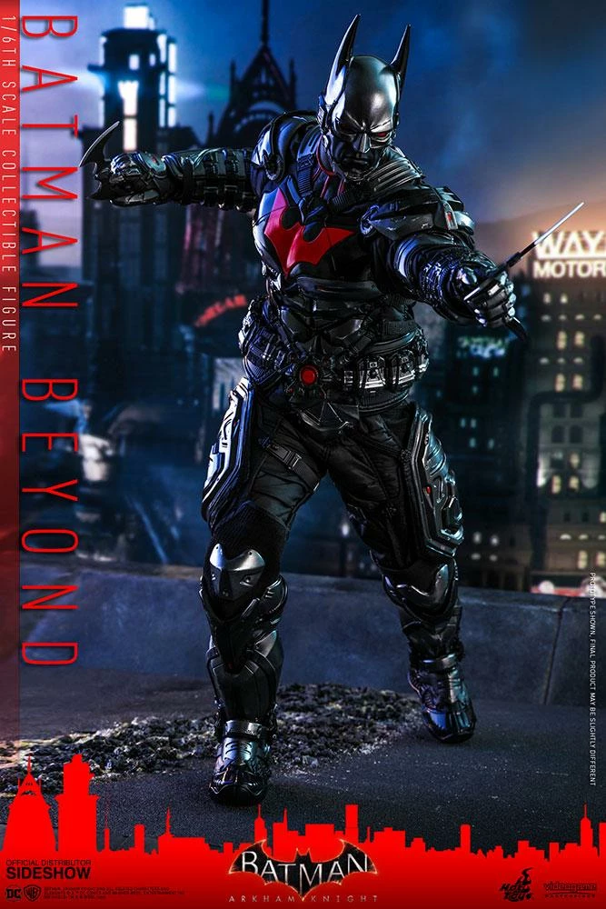 Hot Toys Video Game Masterpiece 1/6 Scale Figure - Batman Arkham Knight - Batman Beyond 2 Hot Toys Video Game Masterpiece 1/6 Scale Figure - Batman Arkham Knight - Batman Beyond - Image 2
