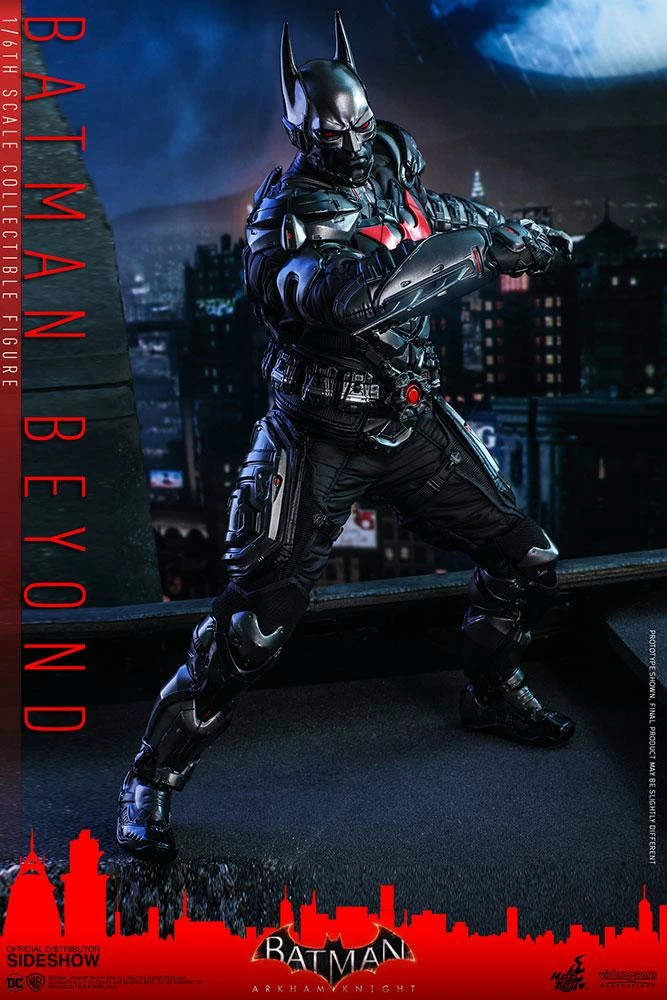 Hot Toys Video Game Masterpiece 1/6 Scale Figure - Batman Arkham Knight - Batman Beyond 3 Hot Toys Video Game Masterpiece 1/6 Scale Figure - Batman Arkham Knight - Batman Beyond - Image 3