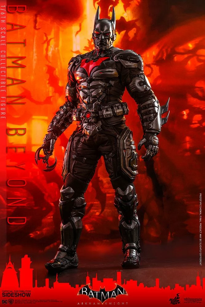 Hot Toys Video Game Masterpiece 1/6 Scale Figure - Batman Arkham Knight - Batman Beyond 6 Hot Toys Video Game Masterpiece 1/6 Scale Figure - Batman Arkham Knight - Batman Beyond - Image 6