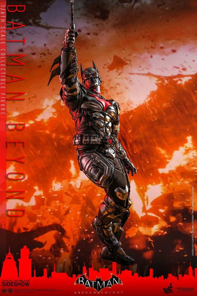 Hot Toys Video Game Masterpiece 1/6 Scale Figure - Batman Arkham Knight - Batman Beyond 9 Hot Toys Video Game Masterpiece 1/6 Scale Figure - Batman Arkham Knight - Batman Beyond - Image 9