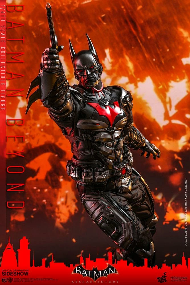 Hot Toys Video Game Masterpiece 1/6 Scale Figure - Batman Arkham Knight - Batman Beyond 10 Hot Toys Video Game Masterpiece 1/6 Scale Figure - Batman Arkham Knight - Batman Beyond - Image 10