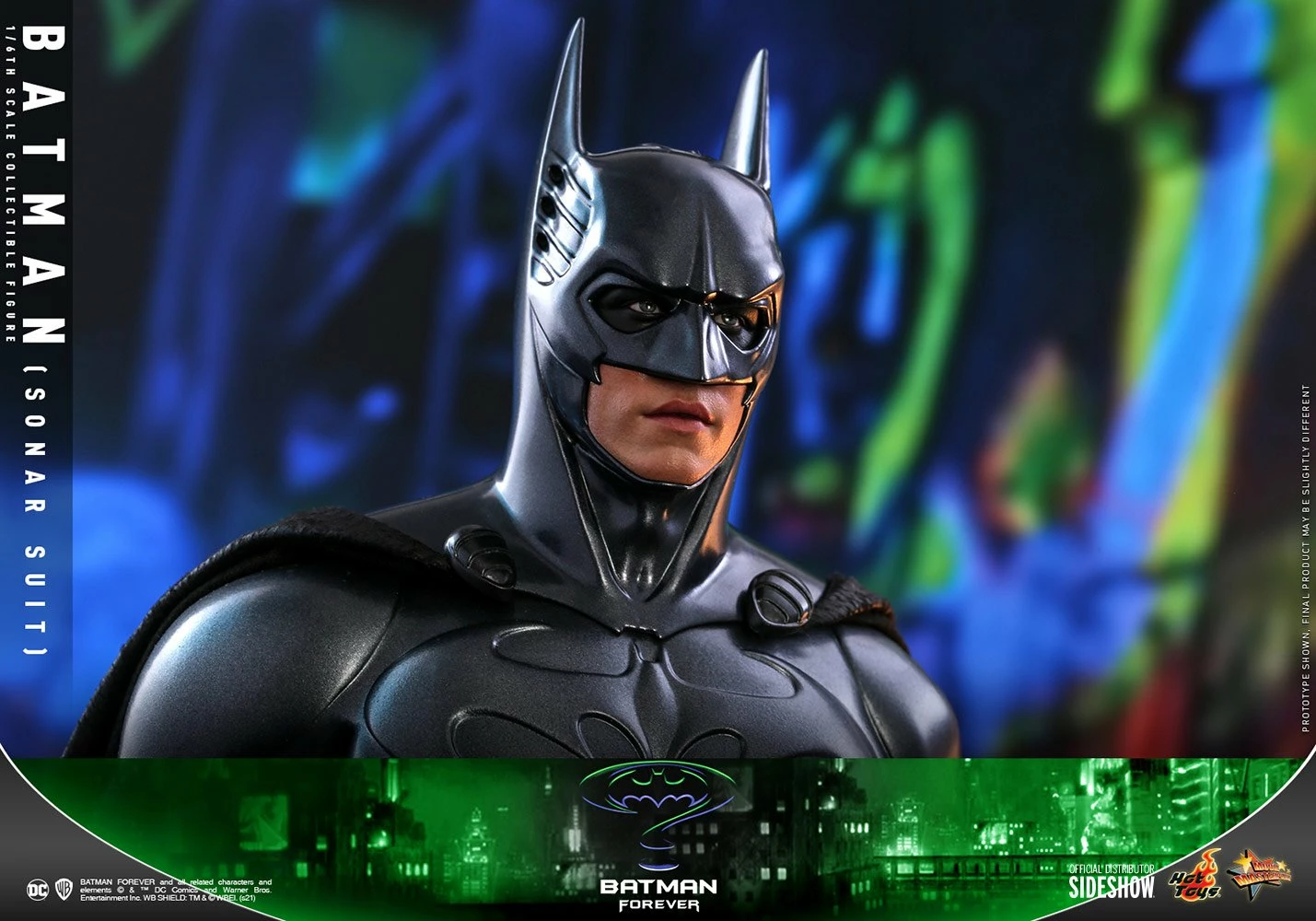Hot Toys Movie Masterpiece 1/6 Scale Figure - Batman: Forever - Batman (Sonar Suit) 17 Hot Toys Movie Masterpiece 1/6 Scale Figure - Batman: Forever - Batman (Sonar Suit) - Image 17