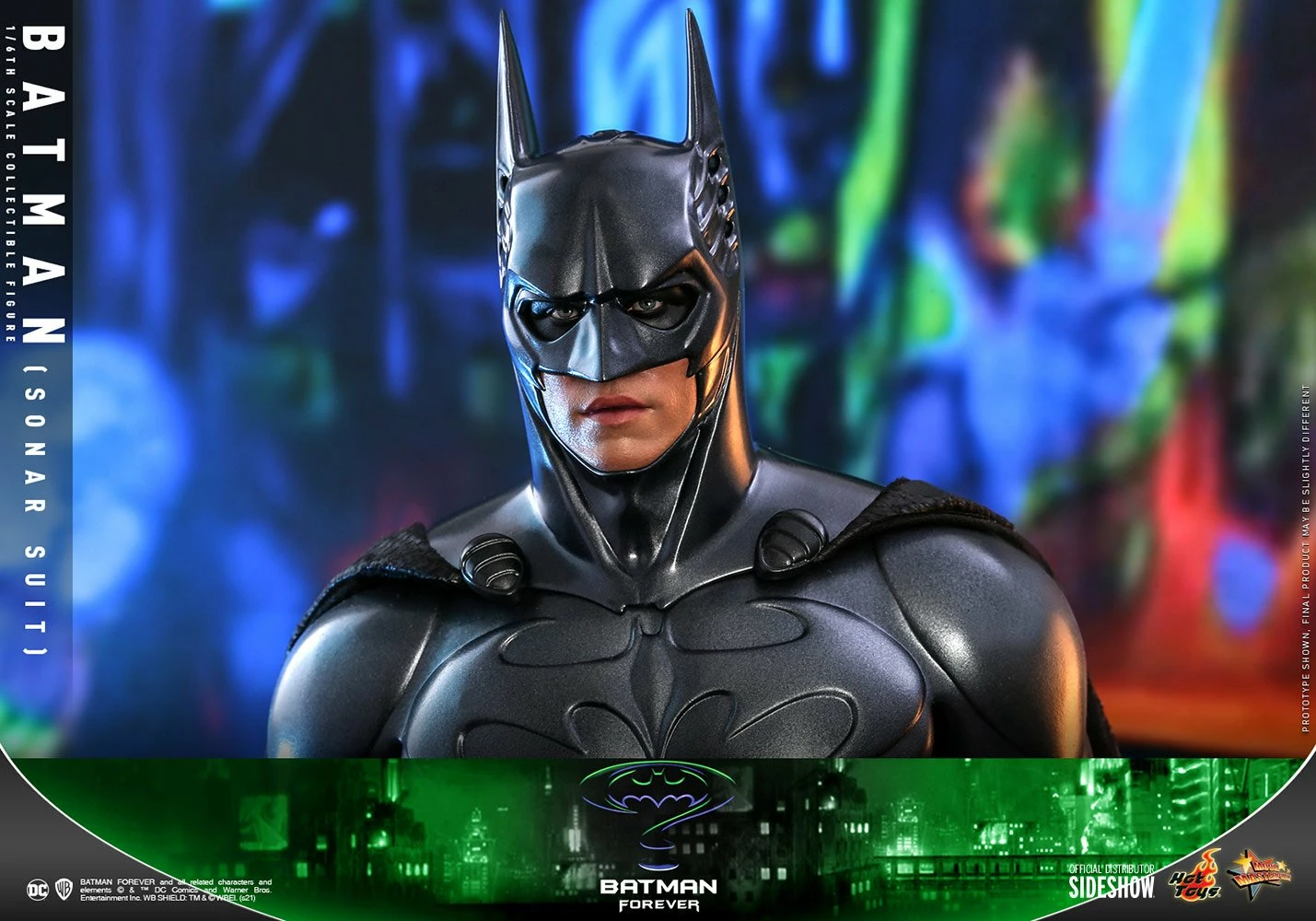 Hot Toys Movie Masterpiece 1/6 Scale Figure - Batman: Forever - Batman (Sonar Suit) 14 Hot Toys Movie Masterpiece 1/6 Scale Figure - Batman: Forever - Batman (Sonar Suit) - Image 14
