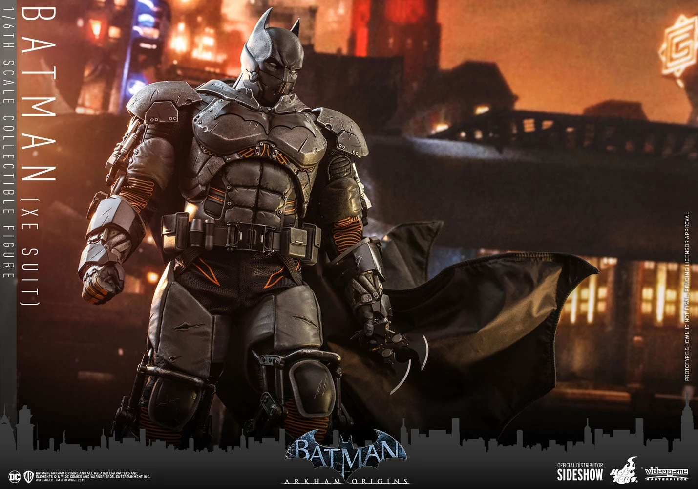 Hot Toys Video Game Masterpiece 1/6 Scale Figure - Batman: Arkham Origins - Batman (XE Suit) 11 Hot Toys Video Game Masterpiece 1/6 Scale Figure - Batman: Arkham Origins - Batman (XE Suit) - Image 11