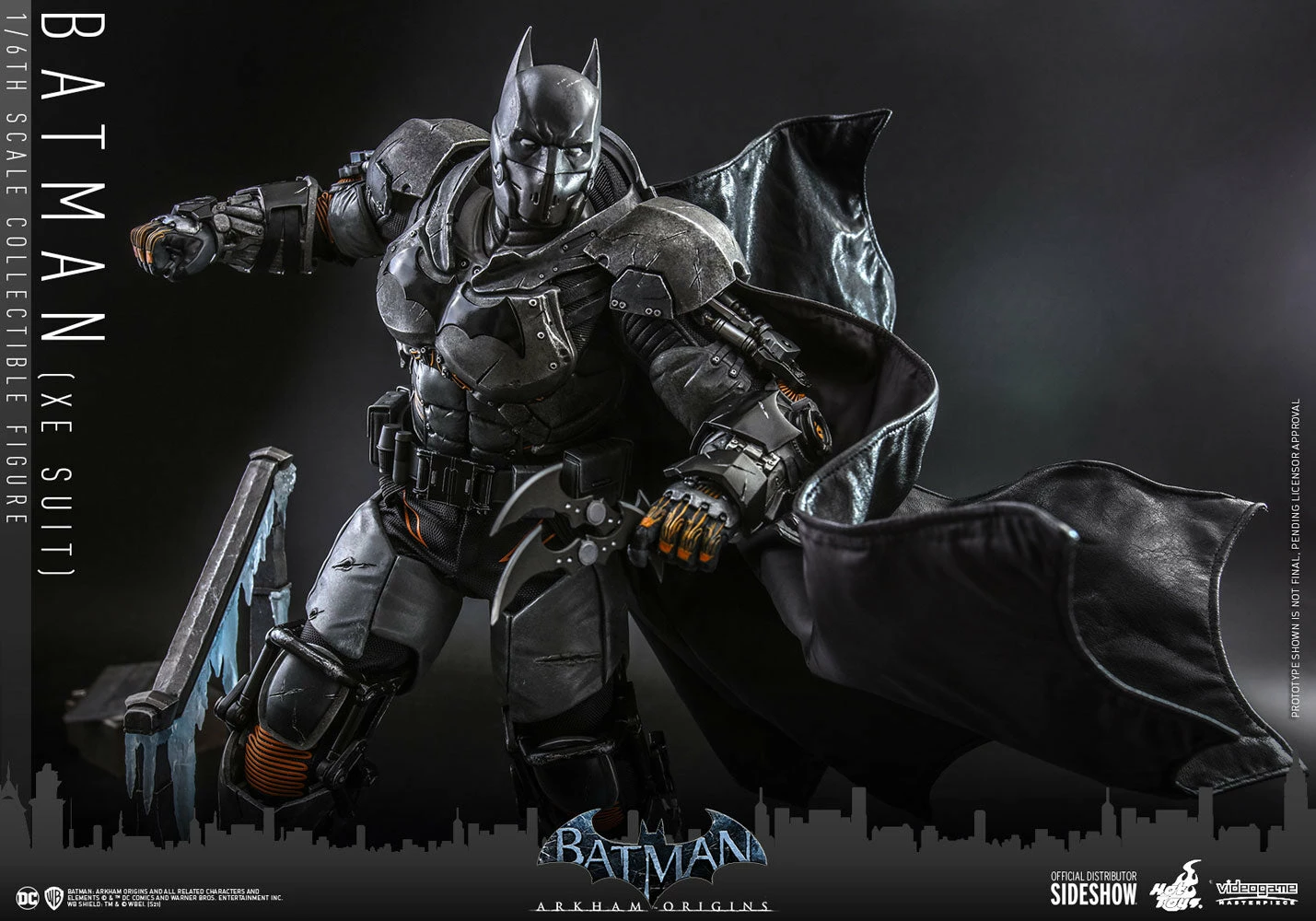 Hot Toys Video Game Masterpiece 1/6 Scale Figure - Batman: Arkham Origins - Batman (XE Suit) 12 Hot Toys Video Game Masterpiece 1/6 Scale Figure - Batman: Arkham Origins - Batman (XE Suit) - Image 12