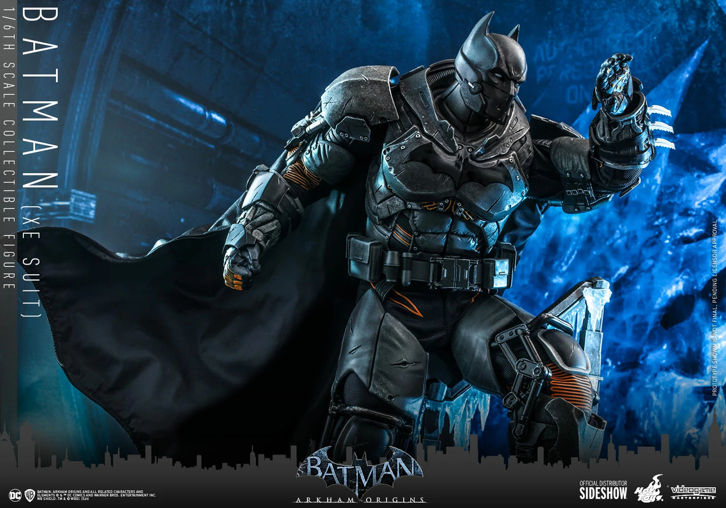 Hot Toys Video Game Masterpiece 1/6 Scale Figure - Batman: Arkham Origins - Batman (XE Suit) 4 Hot Toys Video Game Masterpiece 1/6 Scale Figure - Batman: Arkham Origins - Batman (XE Suit) - Image 4