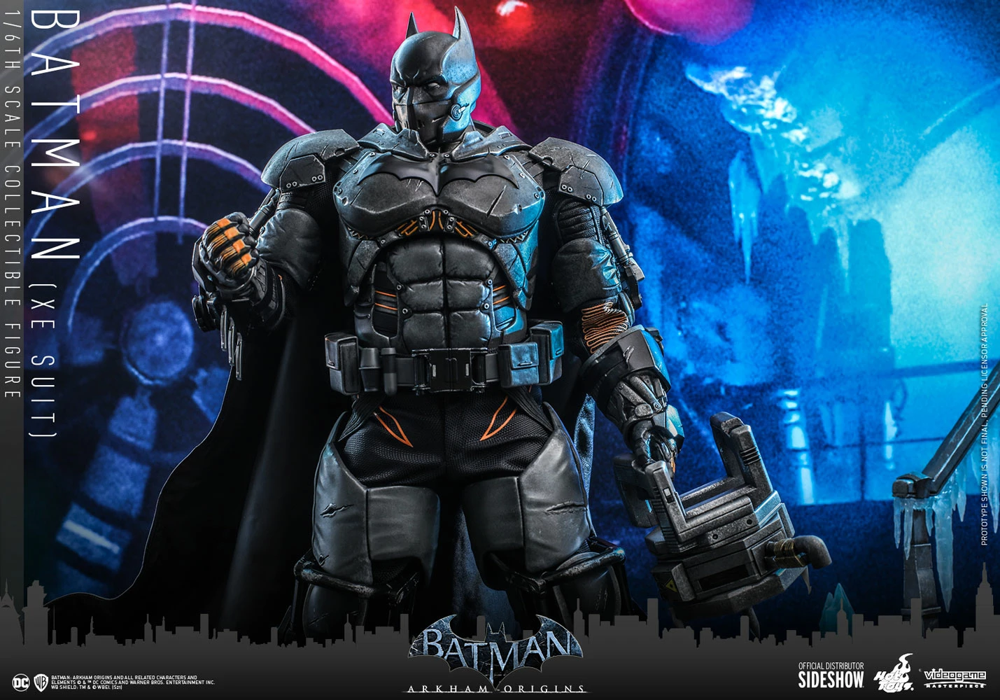 Hot Toys Video Game Masterpiece 1/6 Scale Figure - Batman: Arkham Origins - Batman (XE Suit) 3 Hot Toys Video Game Masterpiece 1/6 Scale Figure - Batman: Arkham Origins - Batman (XE Suit) - Image 3