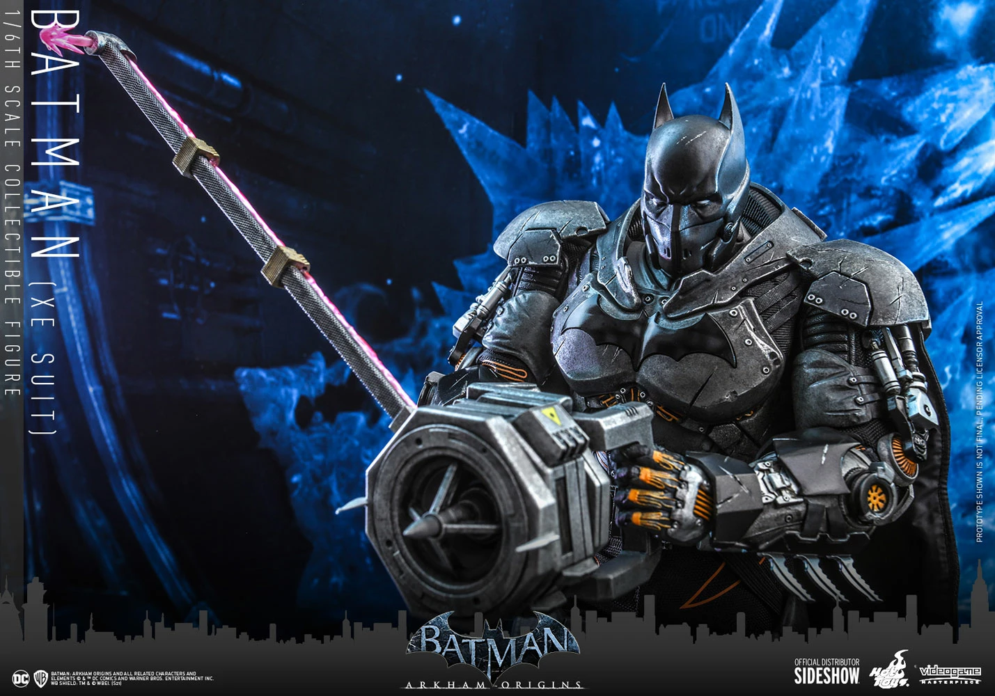 Hot Toys Video Game Masterpiece 1/6 Scale Figure - Batman: Arkham Origins - Batman (XE Suit) 10 Hot Toys Video Game Masterpiece 1/6 Scale Figure - Batman: Arkham Origins - Batman (XE Suit) - Image 10