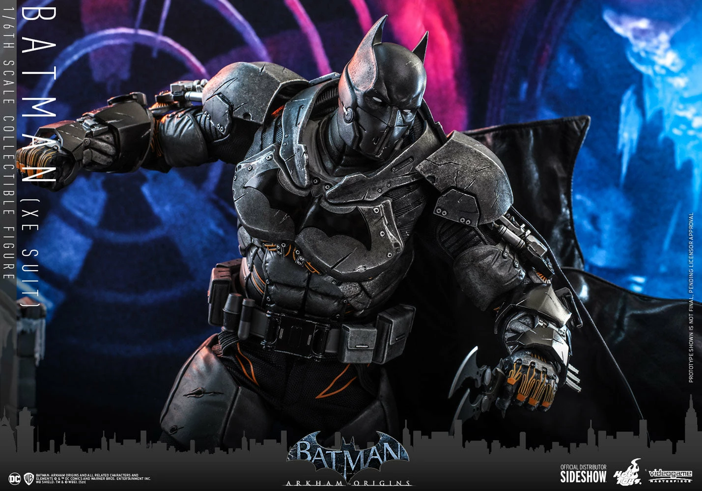 Hot Toys Video Game Masterpiece 1/6 Scale Figure - Batman: Arkham Origins - Batman (XE Suit) 2 Hot Toys Video Game Masterpiece 1/6 Scale Figure - Batman: Arkham Origins - Batman (XE Suit) - Image 2