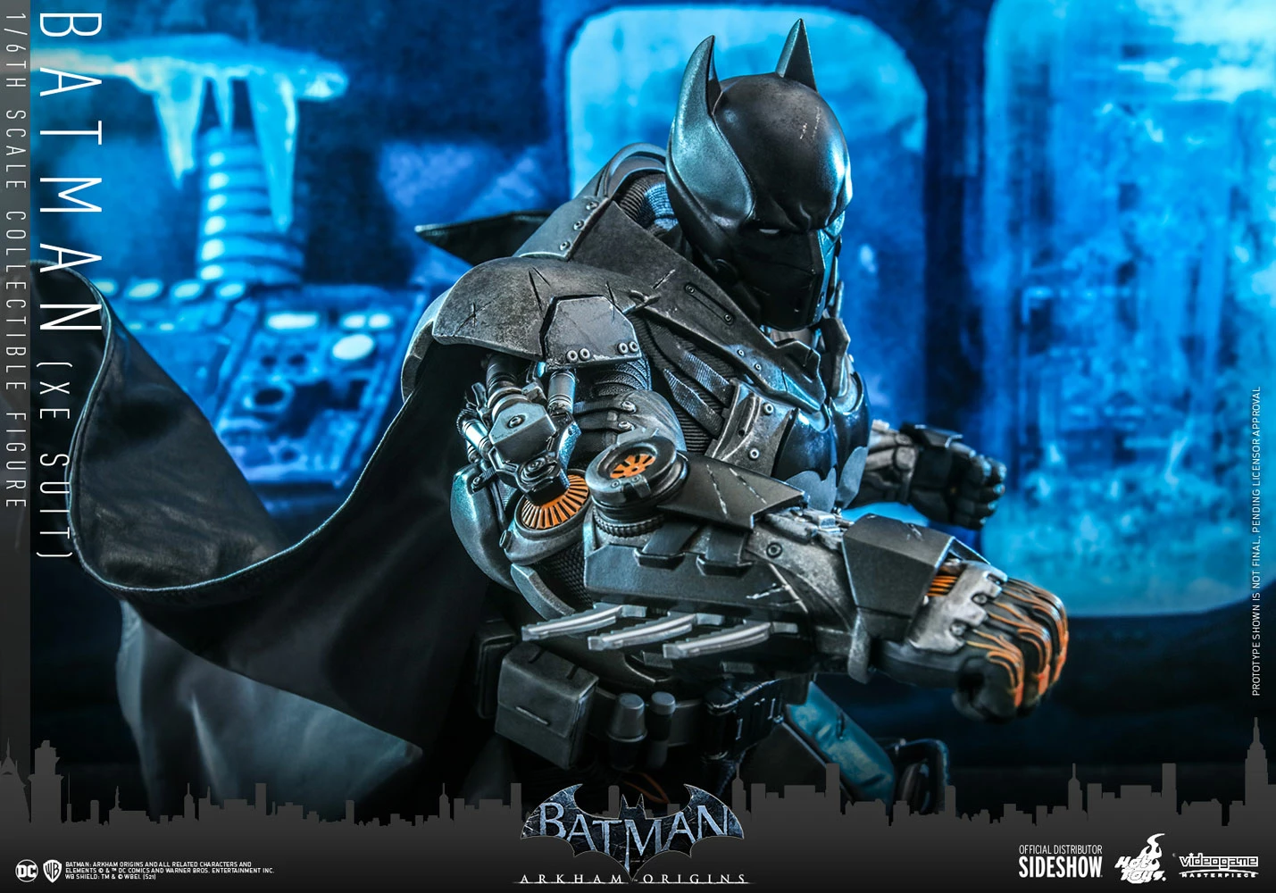 Hot Toys Video Game Masterpiece 1/6 Scale Figure - Batman: Arkham Origins - Batman (XE Suit) 6 Hot Toys Video Game Masterpiece 1/6 Scale Figure - Batman: Arkham Origins - Batman (XE Suit) - Image 6