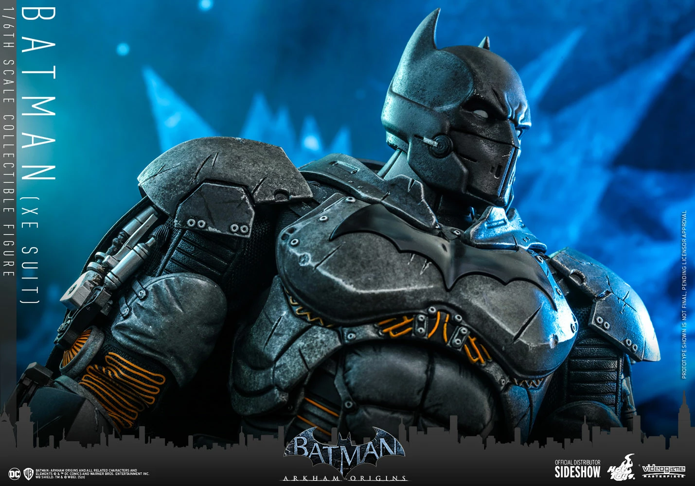 Hot Toys Video Game Masterpiece 1/6 Scale Figure - Batman: Arkham Origins - Batman (XE Suit) 7 Hot Toys Video Game Masterpiece 1/6 Scale Figure - Batman: Arkham Origins - Batman (XE Suit) - Image 7