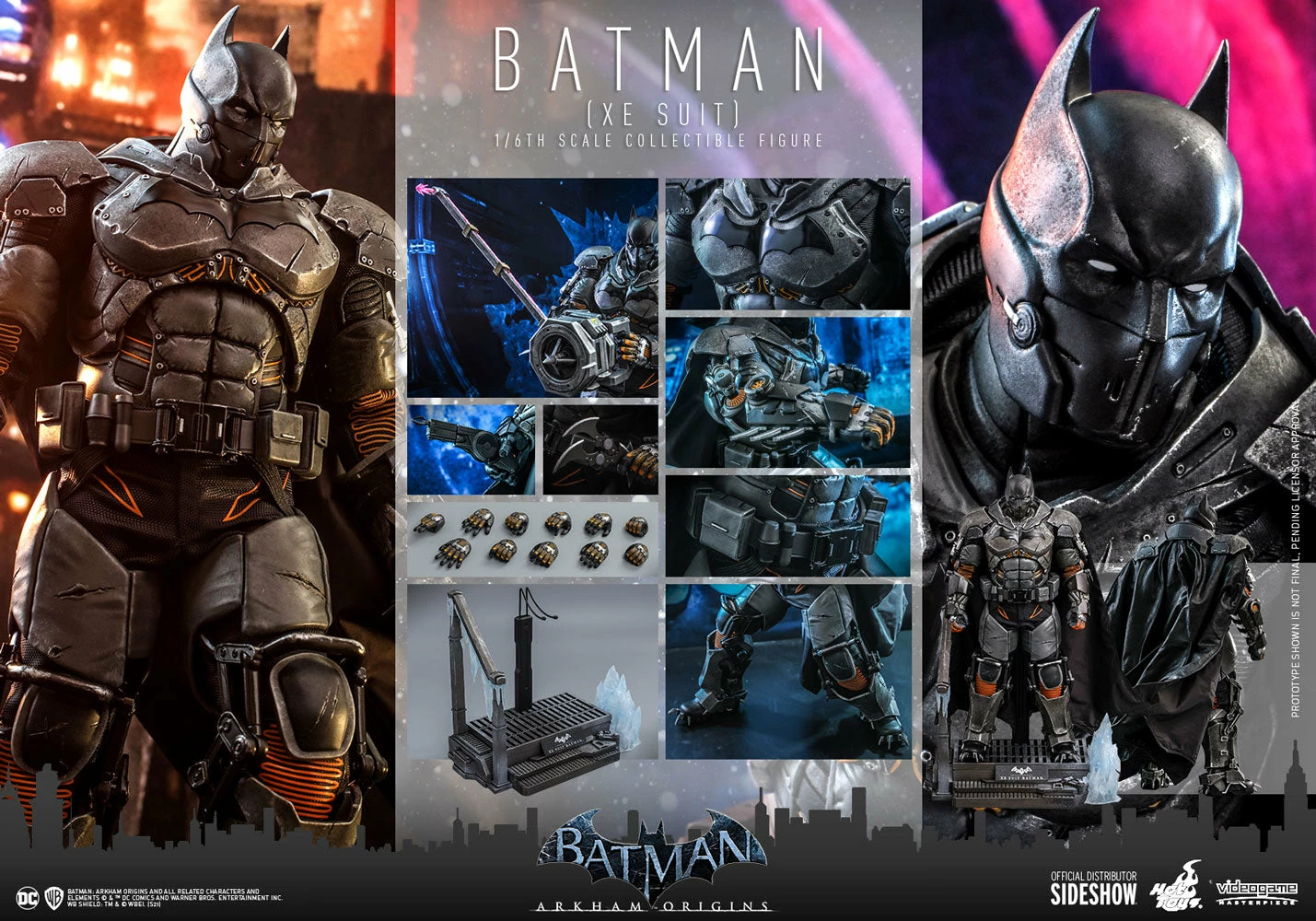 Hot Toys Video Game Masterpiece 1/6 Scale Figure - Batman: Arkham Origins - Batman (XE Suit) 19 Hot Toys Video Game Masterpiece 1/6 Scale Figure - Batman: Arkham Origins - Batman (XE Suit) - Image 19