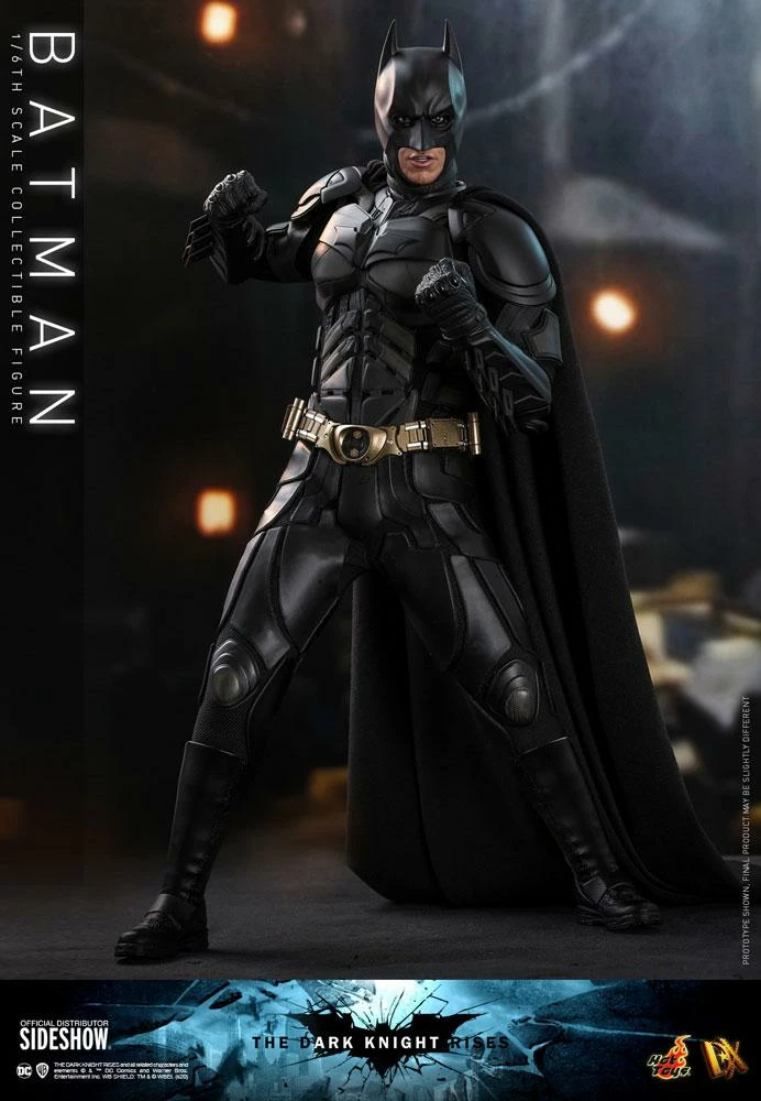 Hot Toys Movie Masterpiece 1/6 Scale Figure - The Dark Knight Rises - Batman 2 Hot Toys Movie Masterpiece 1/6 Scale Figure - The Dark Knight Rises - Batman - Image 2