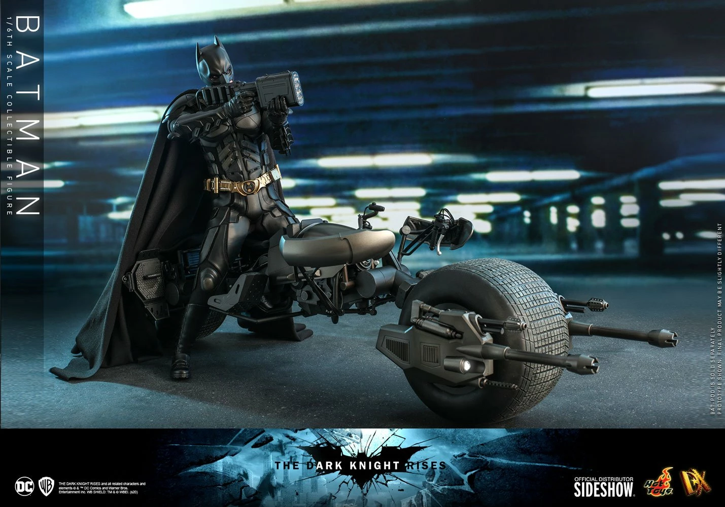 Hot Toys Movie Masterpiece 1/6 Scale Figure - The Dark Knight Rises - Batman 15 Hot Toys Movie Masterpiece 1/6 Scale Figure - The Dark Knight Rises - Batman - Image 15