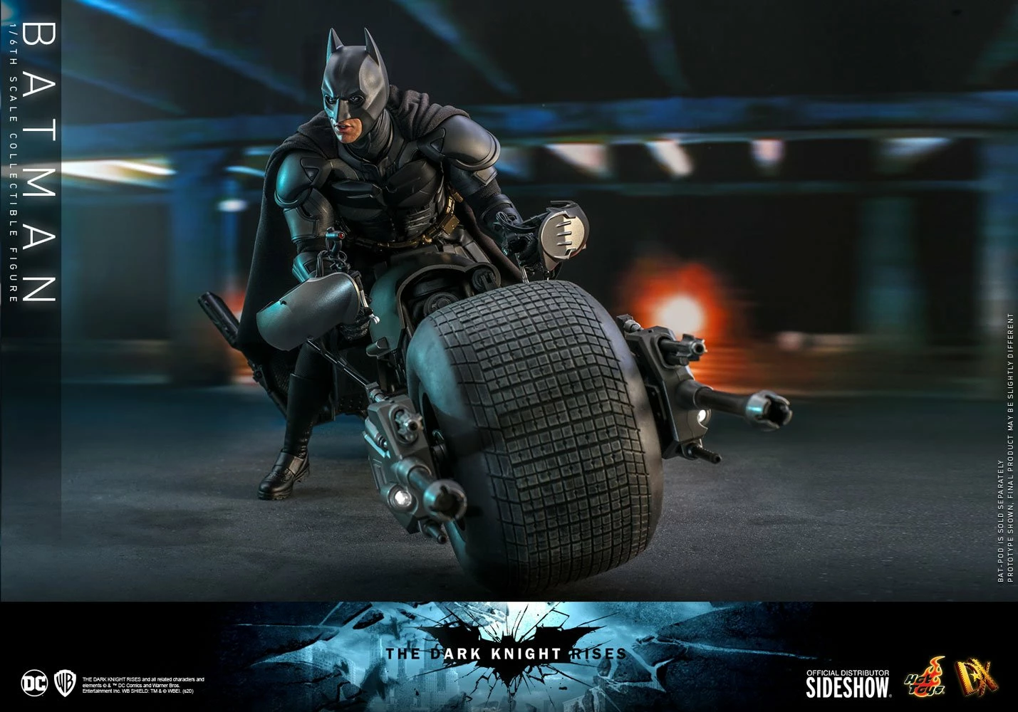 Hot Toys Movie Masterpiece 1/6 Scale Figure - The Dark Knight Rises - Batman 16 Hot Toys Movie Masterpiece 1/6 Scale Figure - The Dark Knight Rises - Batman - Image 16