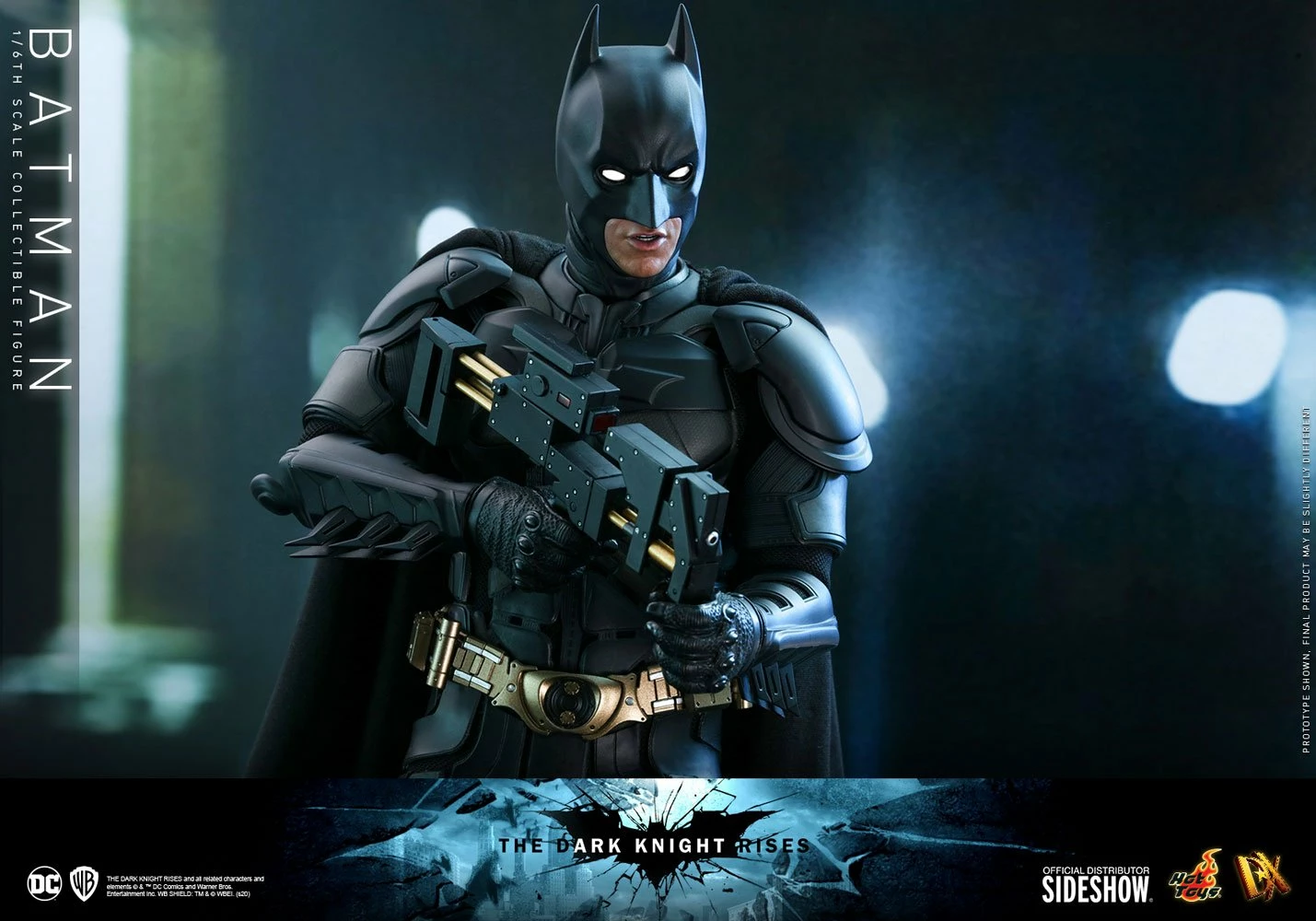 Hot Toys Movie Masterpiece 1/6 Scale Figure - The Dark Knight Rises - Batman 9 Hot Toys Movie Masterpiece 1/6 Scale Figure - The Dark Knight Rises - Batman - Image 9