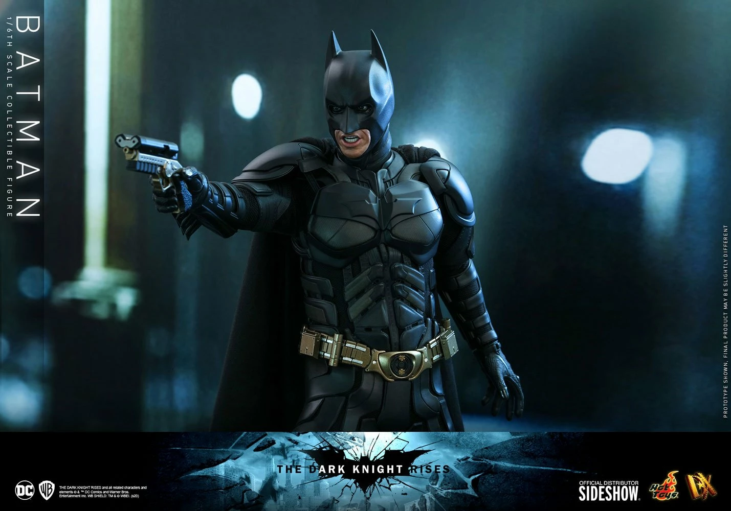 Hot Toys Movie Masterpiece 1/6 Scale Figure - The Dark Knight Rises - Batman 7 Hot Toys Movie Masterpiece 1/6 Scale Figure - The Dark Knight Rises - Batman - Image 7