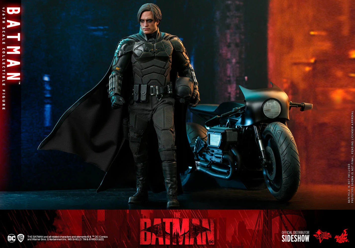 Hot Toys Movie Masterpiece 1/6 Scale Figure - The Batman - Batman 6 Hot Toys Movie Masterpiece 1/6 Scale Figure - The Batman - Batman - Image 6