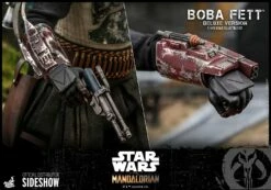 Hot Toys 1/6 Scale Television Masterpiece Series - The Mandalorian - Boba Fett (Collector Edition) -Toy Dojo boba fett deluxe version star wars gallery 602ffb914285c 31627