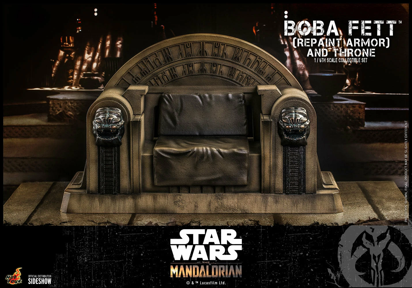 Hot Toys 1/6 Scale Television Masterpiece Series - The Mandalorian - Boba Fett & Throne Set (Repaint Armor) 13 Hot Toys 1/6 Scale Television Masterpiece Series - The Mandalorian - Boba Fett & Throne Set (Repaint Armor) - Image 13