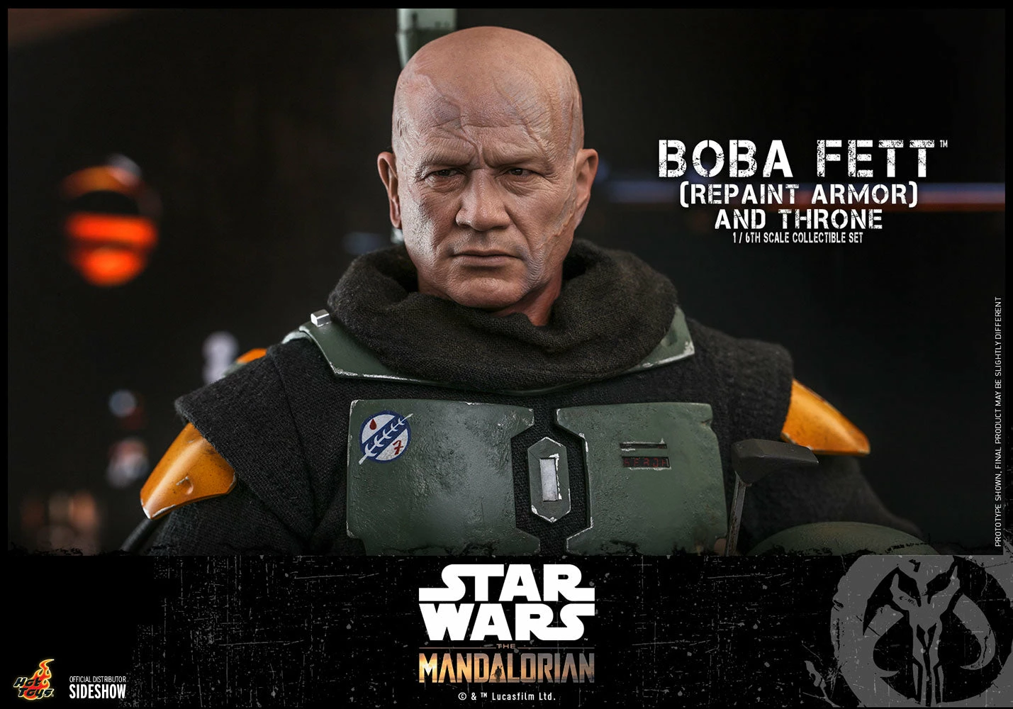 Hot Toys 1/6 Scale Television Masterpiece Series - The Mandalorian - Boba Fett & Throne Set (Repaint Armor) 18 Hot Toys 1/6 Scale Television Masterpiece Series - The Mandalorian - Boba Fett & Throne Set (Repaint Armor) - Image 18