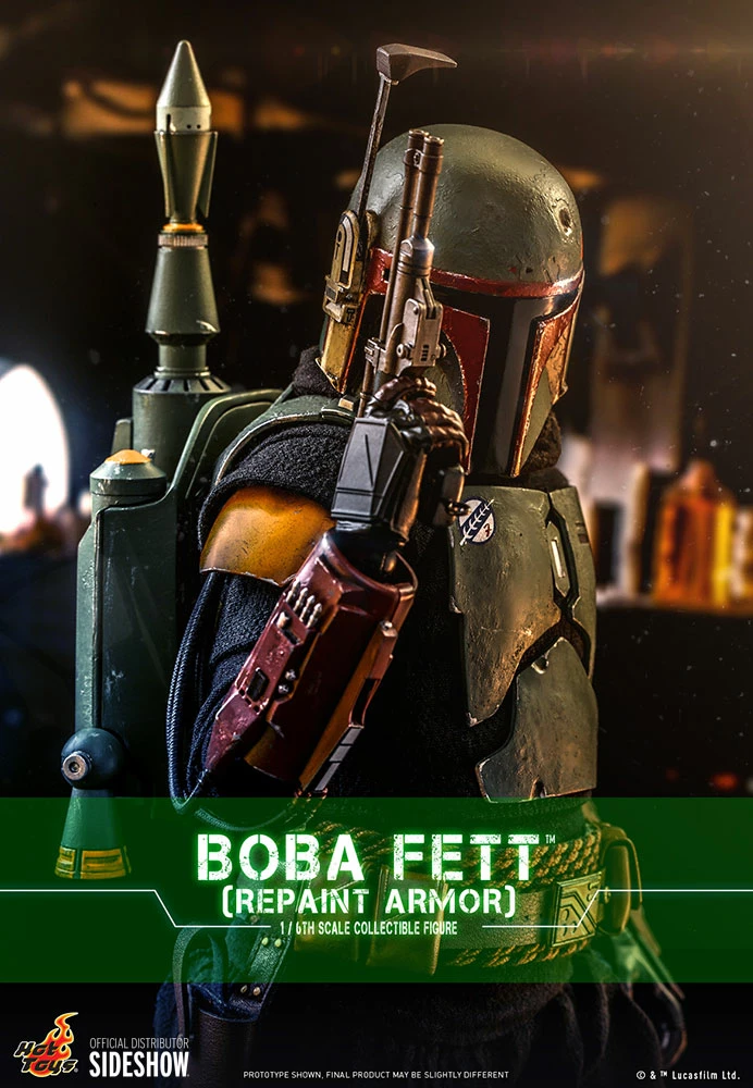 Hot Toys 1/6 Scale Television Masterpiece Series - The Mandalorian - Boba Fett (Repaint Armor) 1 Hot Toys 1/6 Scale Television Masterpiece Series - The Mandalorian - Boba Fett (Repaint Armor)