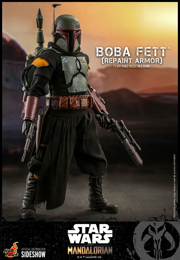 Hot Toys 1/6 Scale Television Masterpiece Series - The Mandalorian - Boba Fett (Repaint Armor) 2 Hot Toys 1/6 Scale Television Masterpiece Series - The Mandalorian - Boba Fett (Repaint Armor) - Image 2