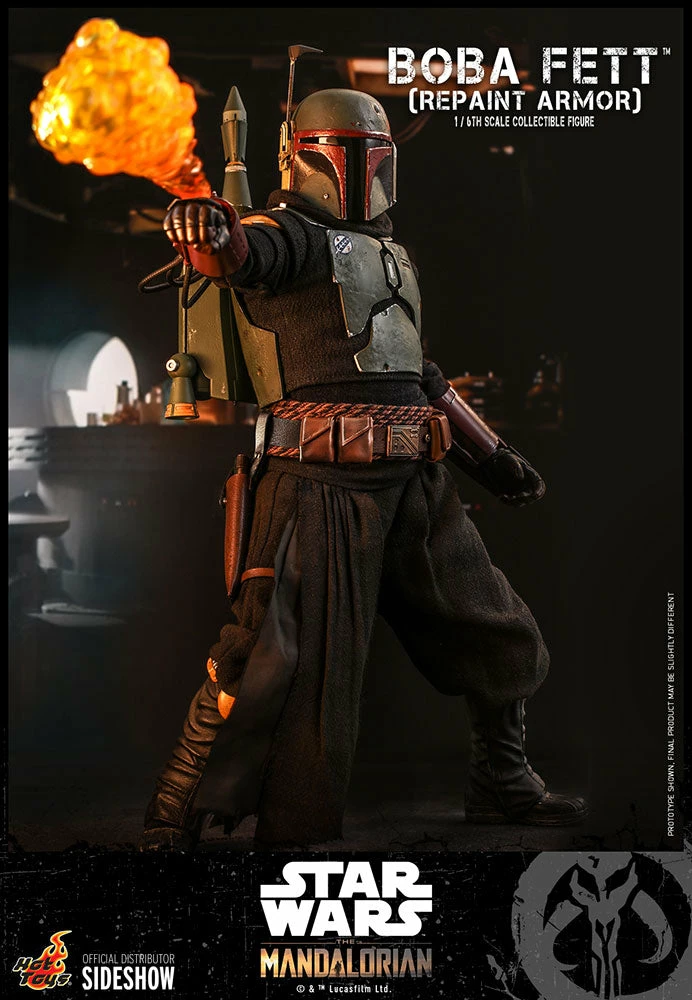 Hot Toys 1/6 Scale Television Masterpiece Series - The Mandalorian - Boba Fett (Repaint Armor) 5 Hot Toys 1/6 Scale Television Masterpiece Series - The Mandalorian - Boba Fett (Repaint Armor) - Image 5