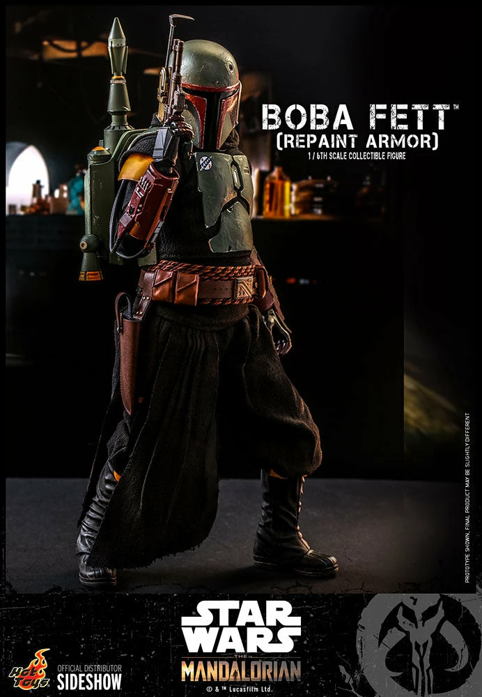 Hot Toys 1/6 Scale Television Masterpiece Series - The Mandalorian - Boba Fett (Repaint Armor) 4 Hot Toys 1/6 Scale Television Masterpiece Series - The Mandalorian - Boba Fett (Repaint Armor) - Image 4