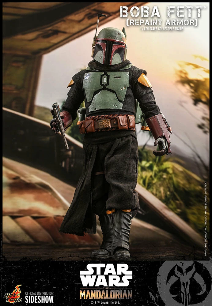 Hot Toys 1/6 Scale Television Masterpiece Series - The Mandalorian - Boba Fett (Repaint Armor) 6 Hot Toys 1/6 Scale Television Masterpiece Series - The Mandalorian - Boba Fett (Repaint Armor) - Image 6