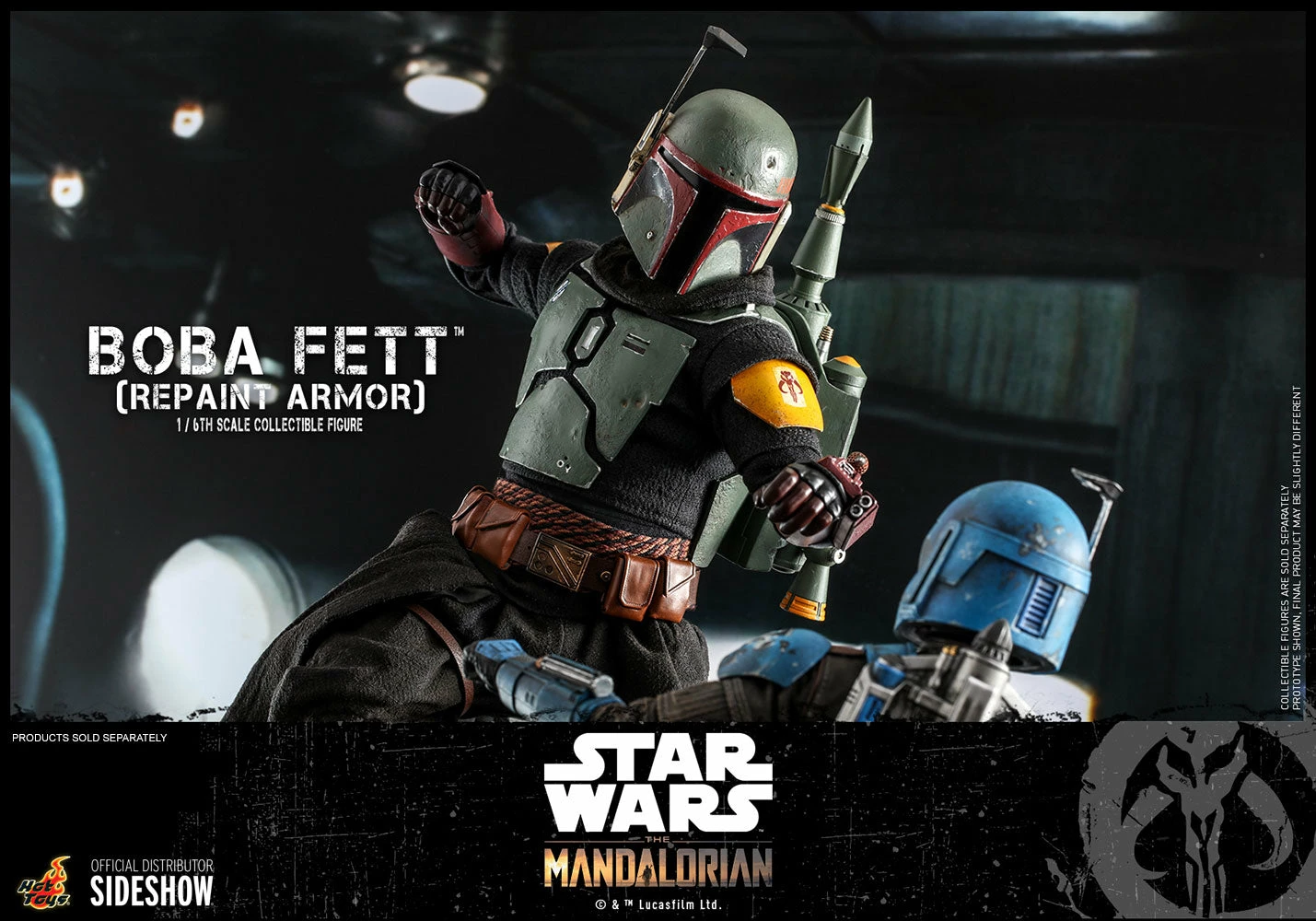 Hot Toys 1/6 Scale Television Masterpiece Series - The Mandalorian - Boba Fett (Repaint Armor) 9 Hot Toys 1/6 Scale Television Masterpiece Series - The Mandalorian - Boba Fett (Repaint Armor) - Image 9