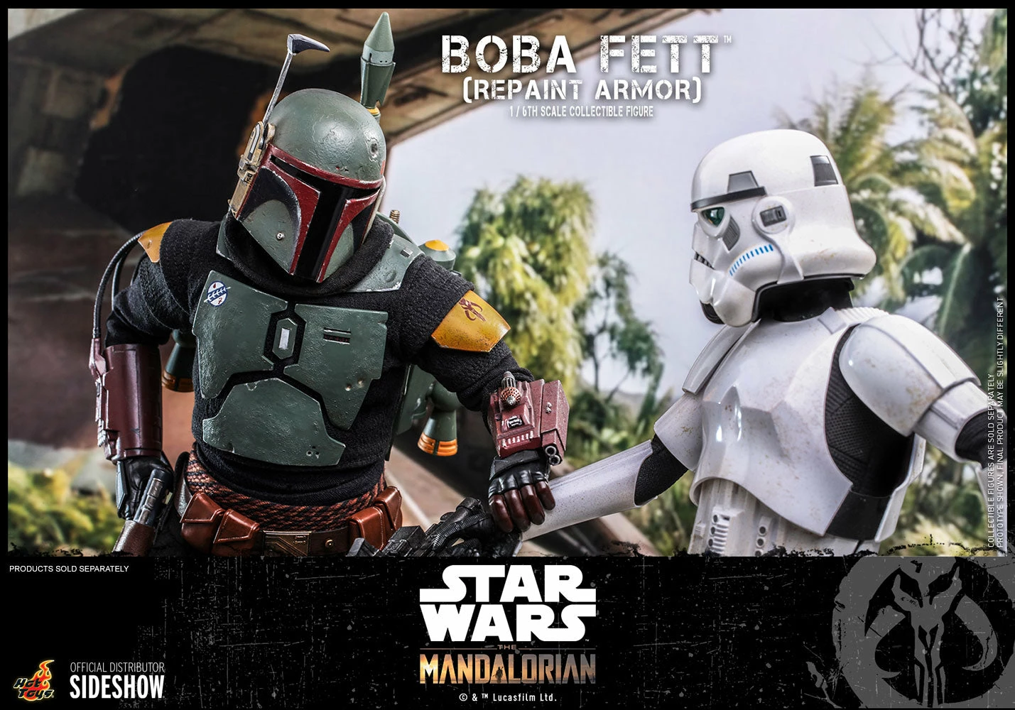 Hot Toys 1/6 Scale Television Masterpiece Series - The Mandalorian - Boba Fett (Repaint Armor) 10 Hot Toys 1/6 Scale Television Masterpiece Series - The Mandalorian - Boba Fett (Repaint Armor) - Image 10