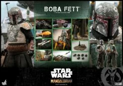 Hot Toys 1/6 Scale Television Masterpiece Series - The Mandalorian - Boba Fett (Collector Edition) -Toy Dojo boba fett star wars gallery 602ffae88ff68 84813
