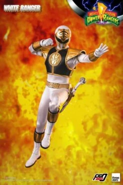 ThreeZero 1/6 Scale Figure - Mighty Morphin Power Rangers - White Ranger -Toy Dojo c13aa6f7 955e 4032 83df e4069f165573
