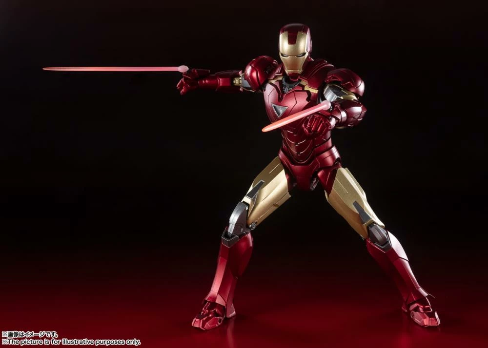 Bandai The Avengers S.H.Figuarts Iron Man Mark 6 (Battle Of New York Edition) 6 Bandai The Avengers S.H.Figuarts Iron Man Mark 6 (Battle Of New York Edition) - Image 6