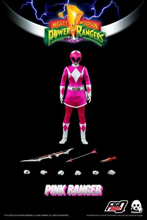 ThreeZero 1/6 Scale Figure - Mighty Morphin Power Rangers - Pink Ranger 8 ThreeZero 1/6 Scale Figure - Mighty Morphin Power Rangers - Pink Ranger - Image 8