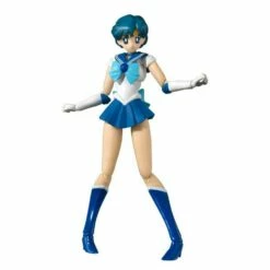 Bandai S.H. Figuarts Sailor Moon - Sailor Mercury - Animation Color Edition "Pretty Guardian Sailor Moon"