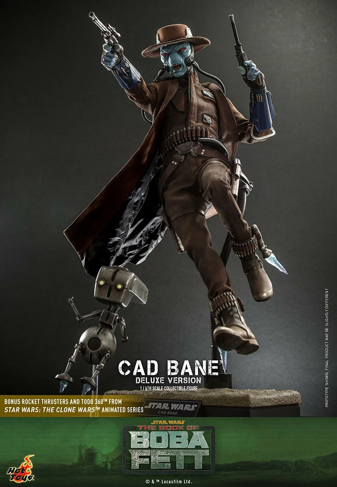 Hot Toys 1/6 Scale Television Masterpiece Series - Star Wars: The Book Of Boba - Cad Bane Deluxe Version 8 Hot Toys 1/6 Scale Television Masterpiece Series - Star Wars: The Book Of Boba - Cad Bane Deluxe Version - Image 8