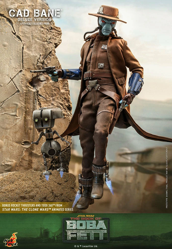 Hot Toys 1/6 Scale Television Masterpiece Series - Star Wars: The Book Of Boba - Cad Bane Deluxe Version 1 Hot Toys 1/6 Scale Television Masterpiece Series - Star Wars: The Book Of Boba - Cad Bane Deluxe Version