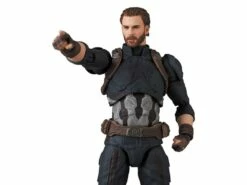 Avengers: Infinity War MAFEX No.122 Captain America -Toy Dojo cap 08