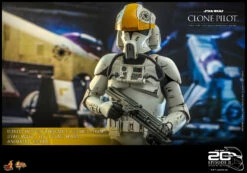Hot Toys 1/6 Scale Figure - Clone Pilot (Star Wars: Episode II: Attack Of The Clones) -Toy Dojo clone pilot star wars gallery 6271a6f81d610