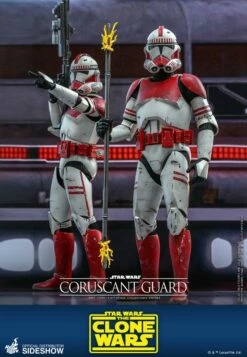 Hot Toys Television Masterpiece 1/6 Scale Figure - Coruscant Guard (The Clone Wars) -Toy Dojo coruscant guard star wars gallery 5f76021122467 34624