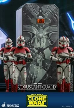 Hot Toys Television Masterpiece 1/6 Scale Figure - Coruscant Guard (The Clone Wars) -Toy Dojo coruscant guard star wars gallery 5f76021224bf8 03293