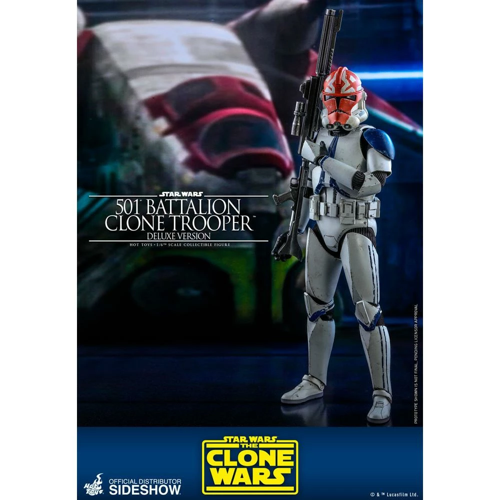 Hot Toys TV Masterpiece 1/6 Scale Figure - 501st Battalion Clone Trooper - Deluxe (The Clone Wars) 1 Hot Toys TV Masterpiece 1/6 Scale Figure - 501st Battalion Clone Trooper - Deluxe (The Clone Wars)