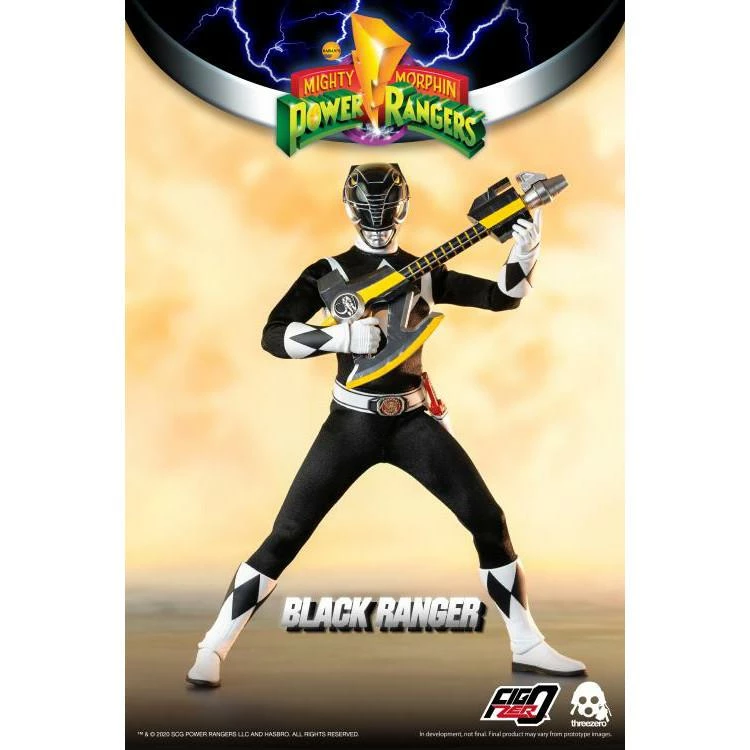 Threezero 1/6 Scale Figure - Mighty Morphin Power Rangers - Black Ranger 1 Threezero 1/6 Scale Figure - Mighty Morphin Power Rangers - Black Ranger