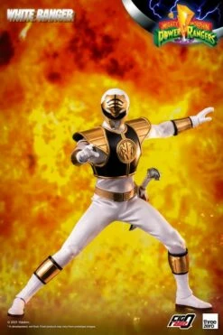 ThreeZero 1/6 Scale Figure - Mighty Morphin Power Rangers - White Ranger -Toy Dojo d06c92cc 5ca7 4811 980a 0da1899c3689