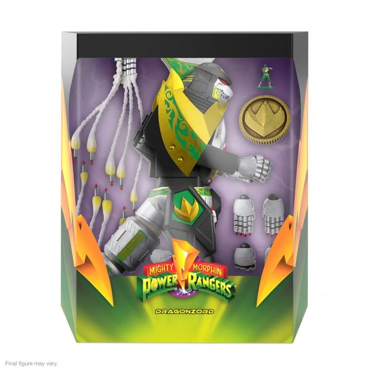 Mighty Morphin Power Rangers Ultimates Dragonzord Figure 4 Mighty Morphin Power Rangers Ultimates Dragonzord Figure - Image 4