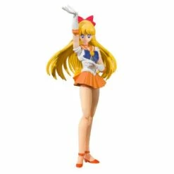 Bandai S.H. Figuarts Sailor Moon - Sailor Venus - Animation Color Edition "Pretty Guardian Sailor Moon"